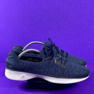 Skechers Women's Navy Blue GOwalk 4-All Day Comfort Sneakers‎ Shoe Size 11